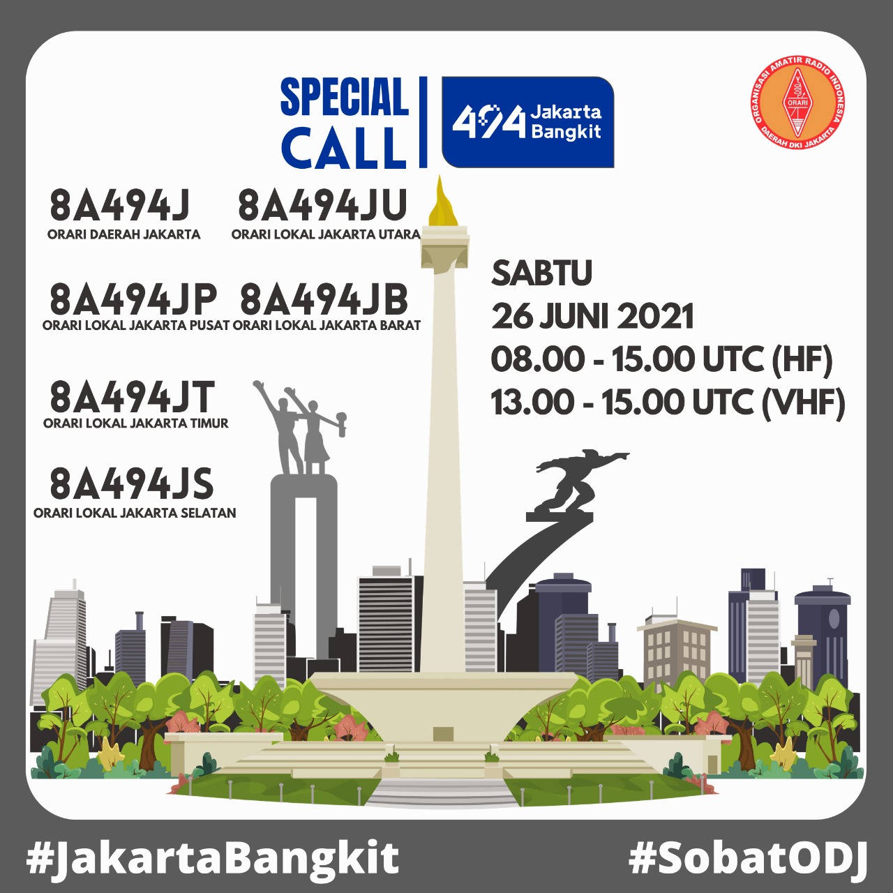 Special Call 494 Jakarta Bangkit